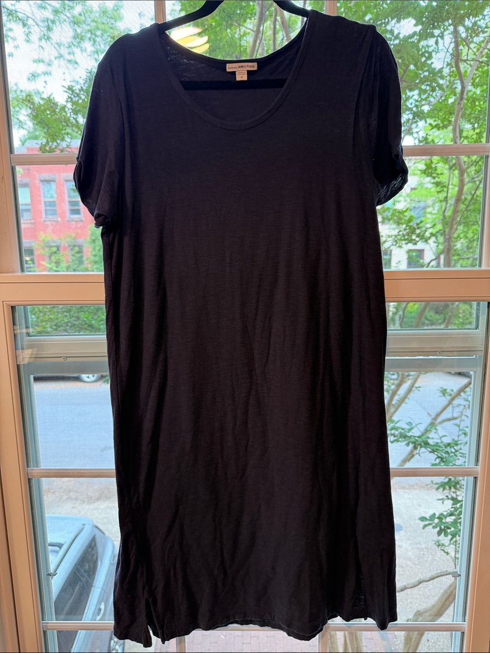James Perse Navy T- Shirt dress